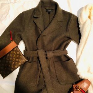 J crew 100% Wool coat